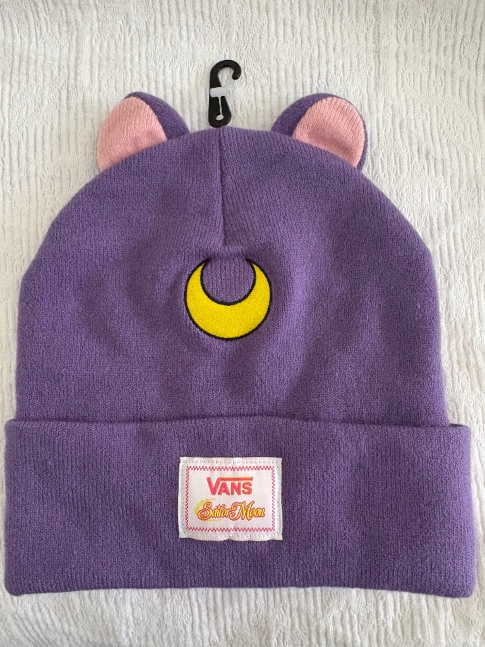 NEW Sailor Moon Luna cat beanie